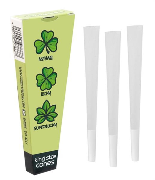 choosypapers King Size Cones 3Pack Superlucky
